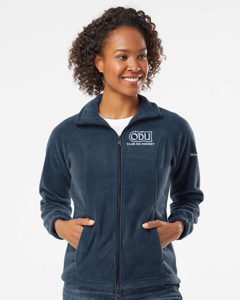 Old Dominion University, ODU - Sports, Women’s Benton Springs™ Fleece Full-Zip Jacket - Navy