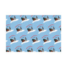 Old Dominion University, Big Blue Santa, Gift Wrap Papers