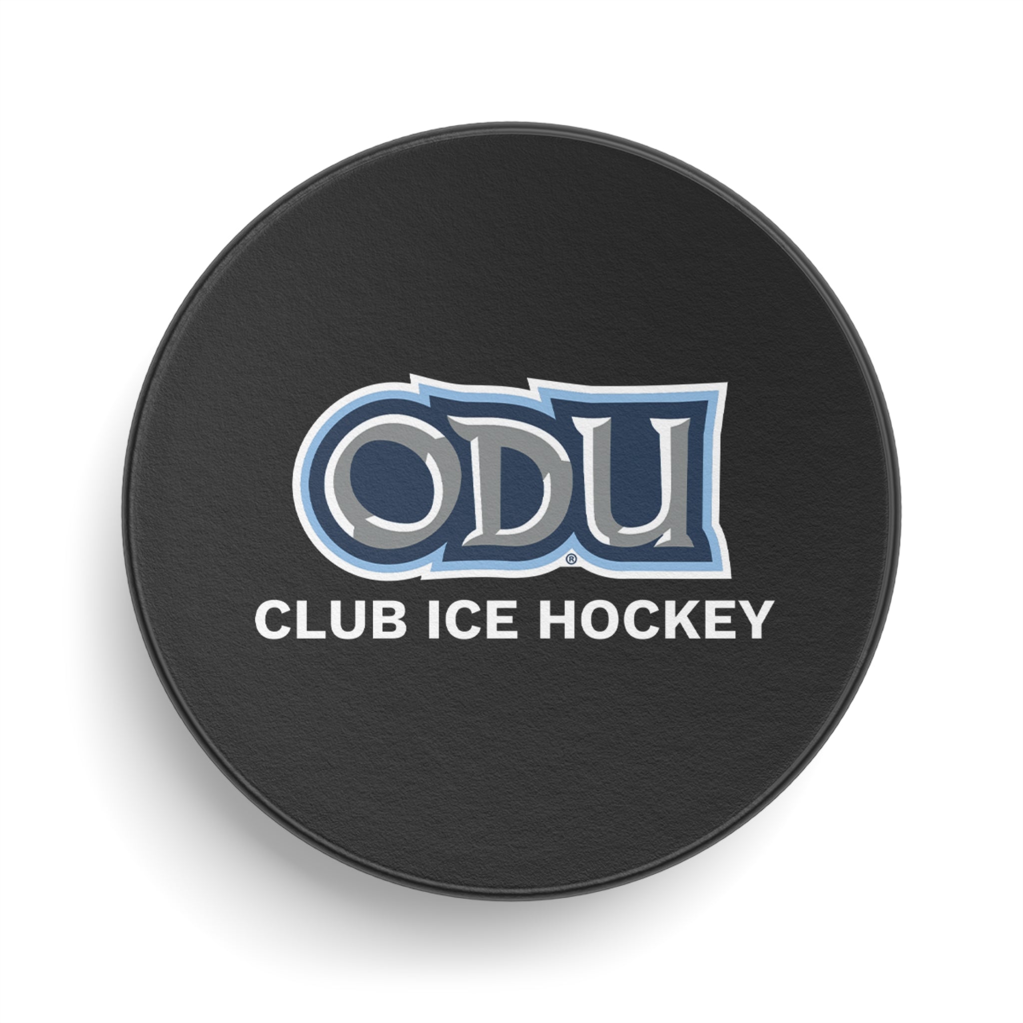 Old Dominion University, Club Sports - Ice Hockey, Hockey Puck - Black