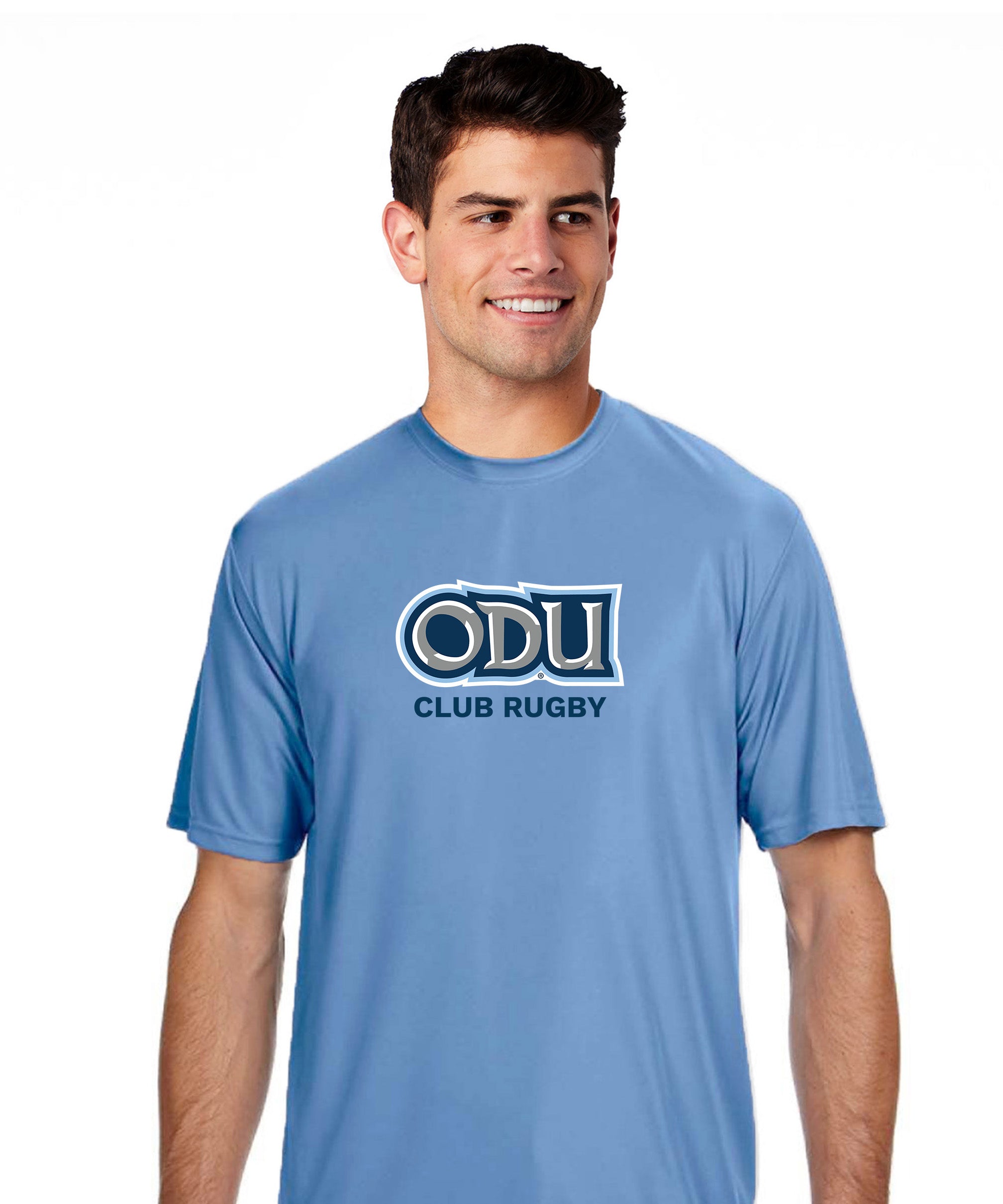 Old Dominion University, Club Sports - Rugby, A4 Cooling Performance Short Sleeve T-Shirt - Hudson Blue