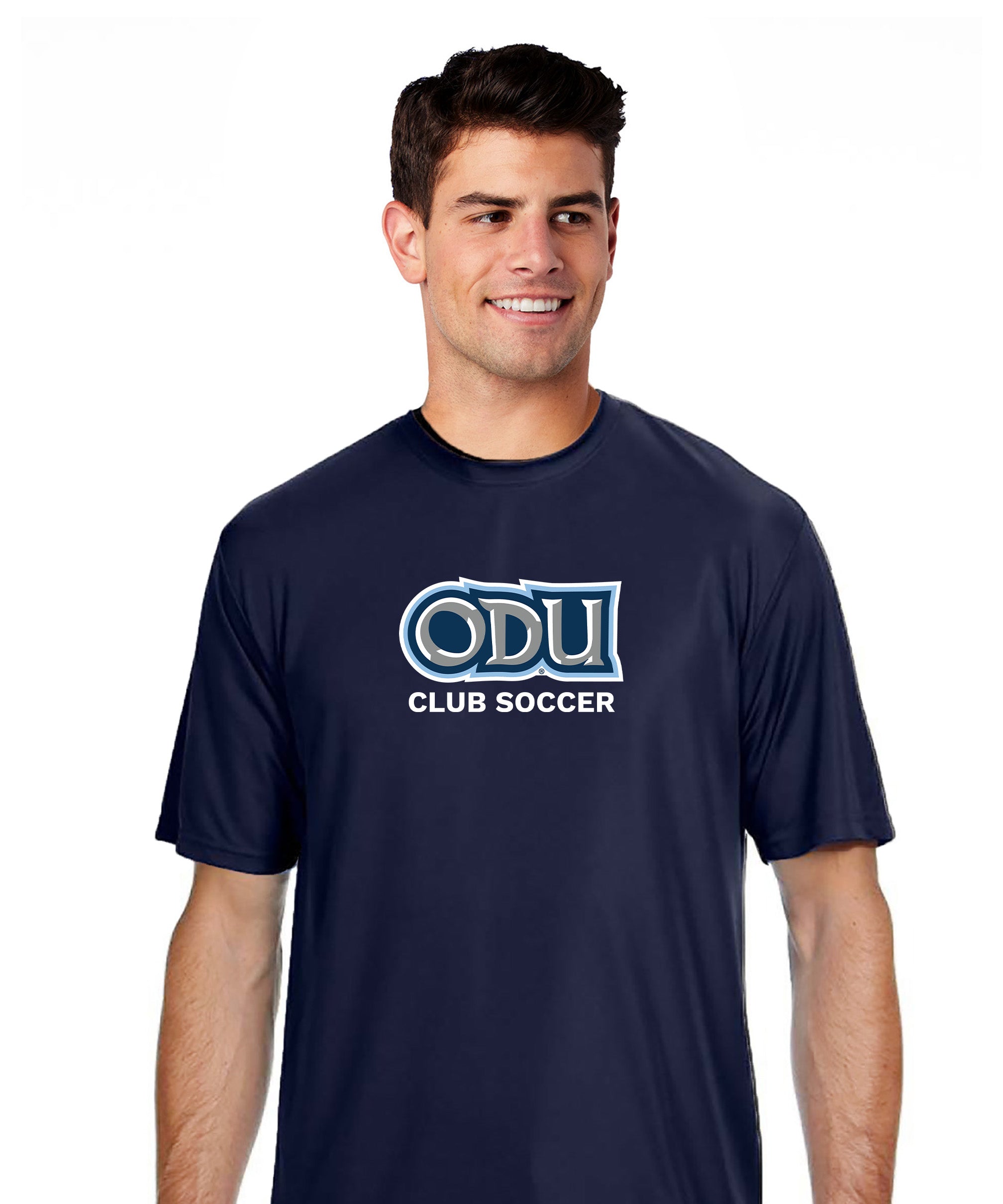 Old Dominion University, Club Sports - Soccer, A4 Cooling Performance Short Sleeve T-Shirt - Navy