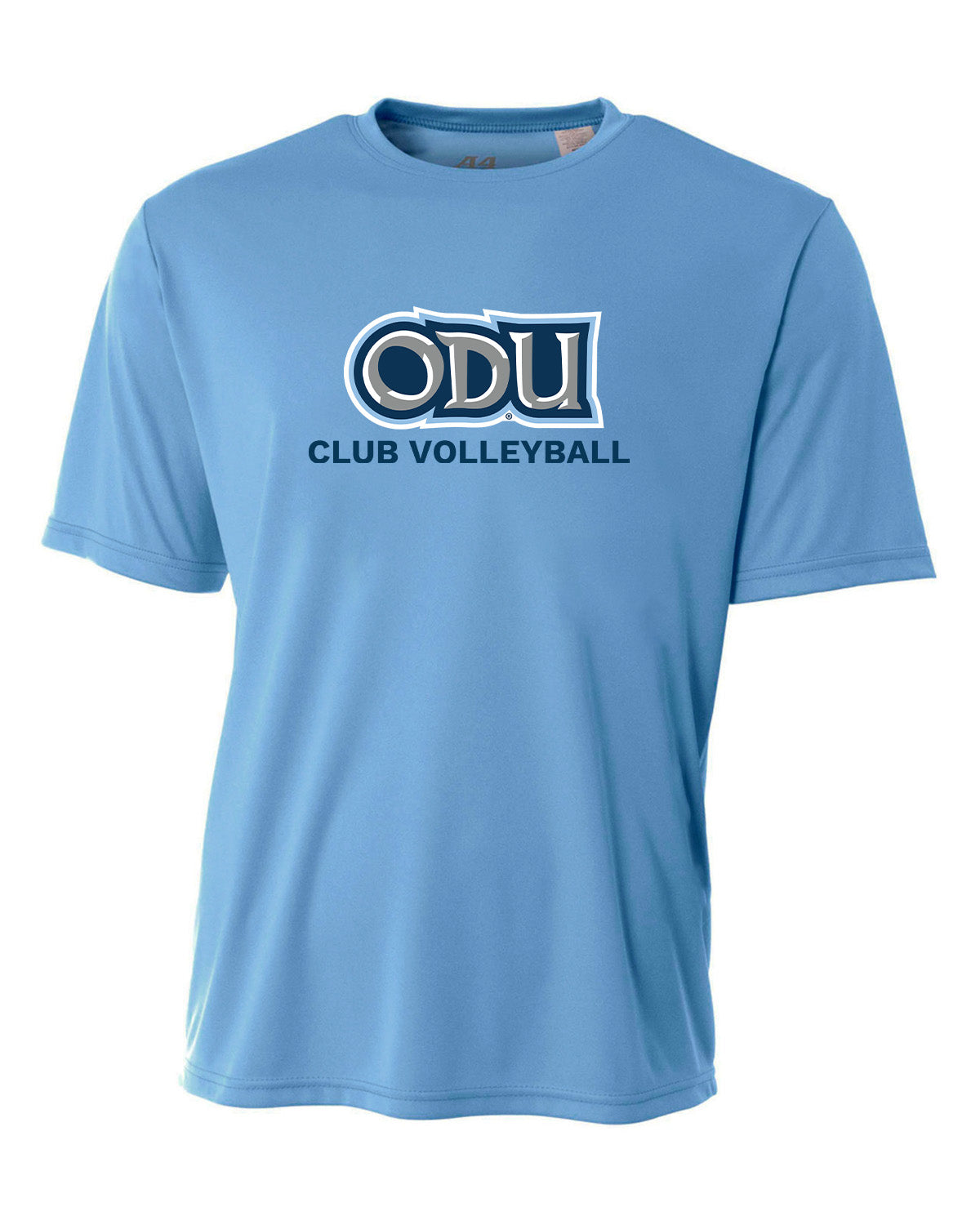Old Dominion University, Club Sports - Volleyball, A4 Cooling Performance Short Sleeve T-Shirt - Hudson Blue