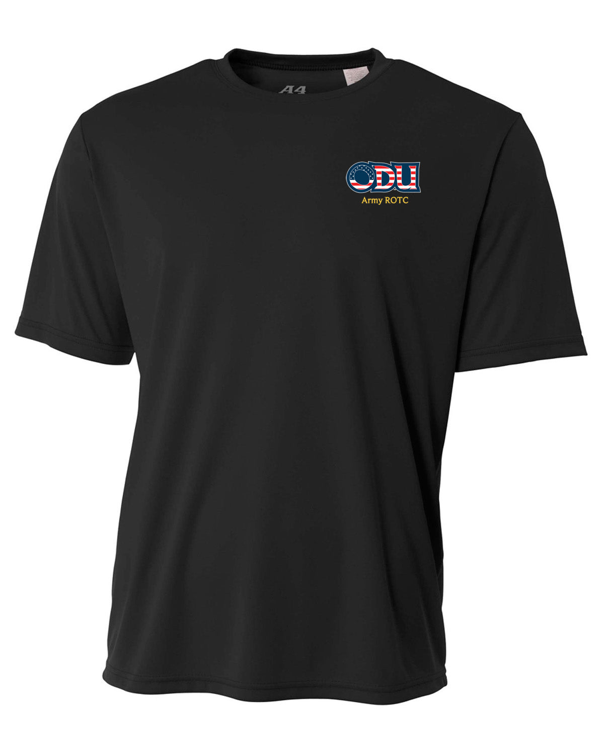 Old Dominion University, ODU Military - Army ROTC, A4 Cooling Performance Short Sleeve T-Shirt - Black