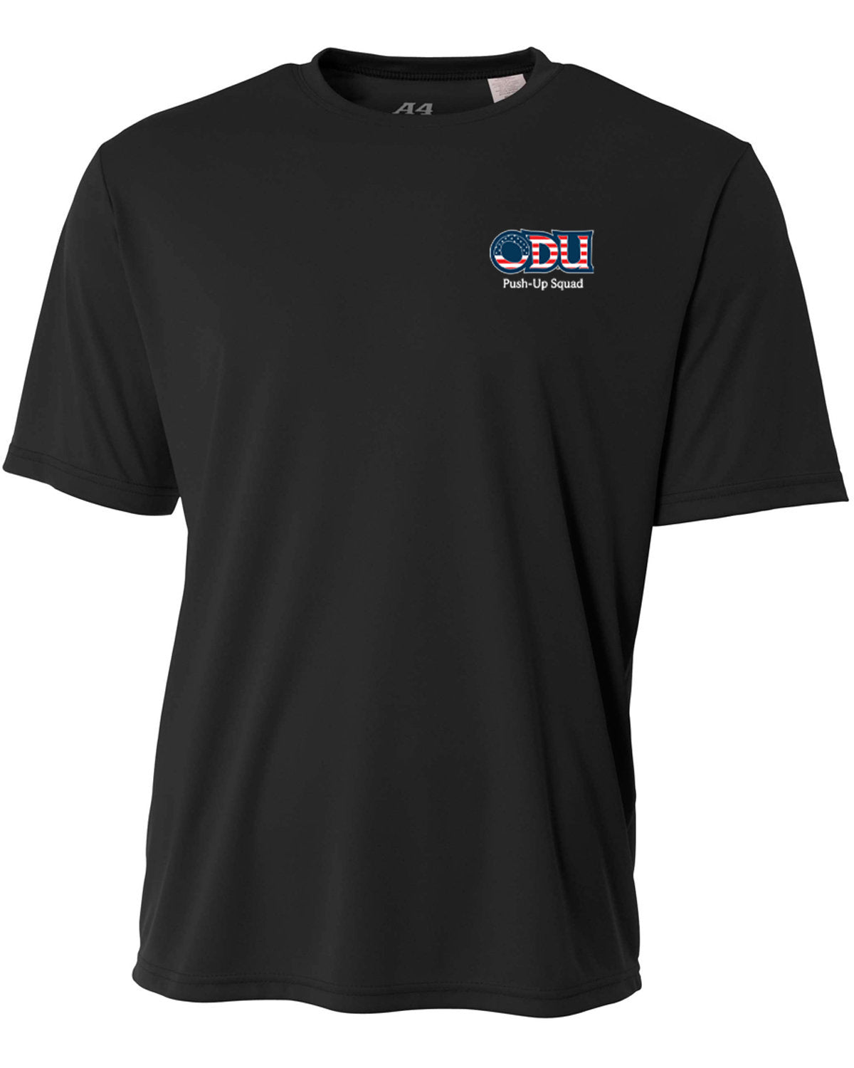 Old Dominion University, ODU Military - Push-Up Squad, A4 Cooling Performance Short Sleeve T-Shirt - Black