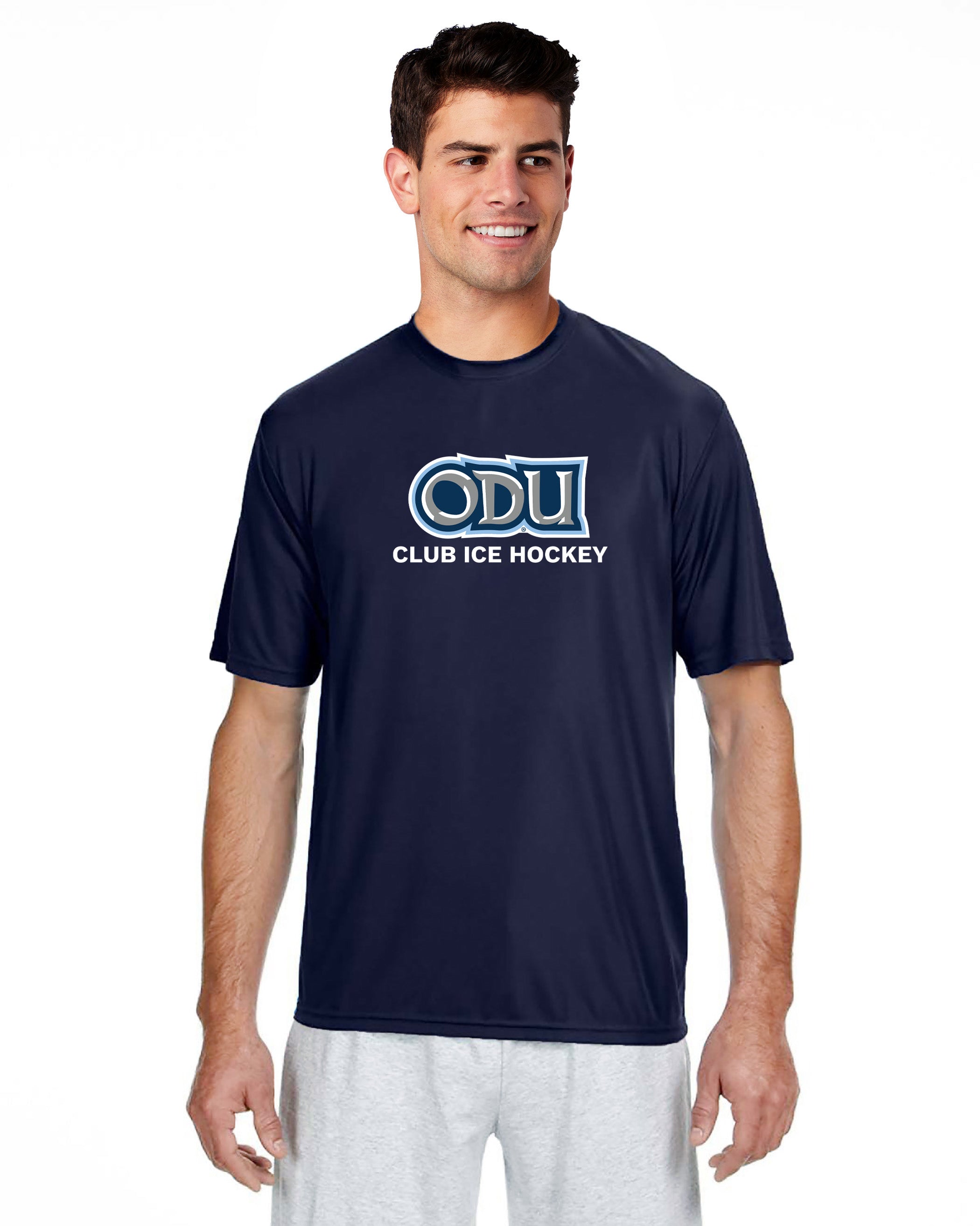 Old Dominion University, ODU - Club Sports, A4 Cooling Performance Short Sleeve T-Shirt - Navy