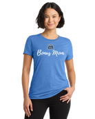 Old Dominion University, ODU, Bonus Mom, Women’s Tri-Blend T-Shirt - Carolina Blue