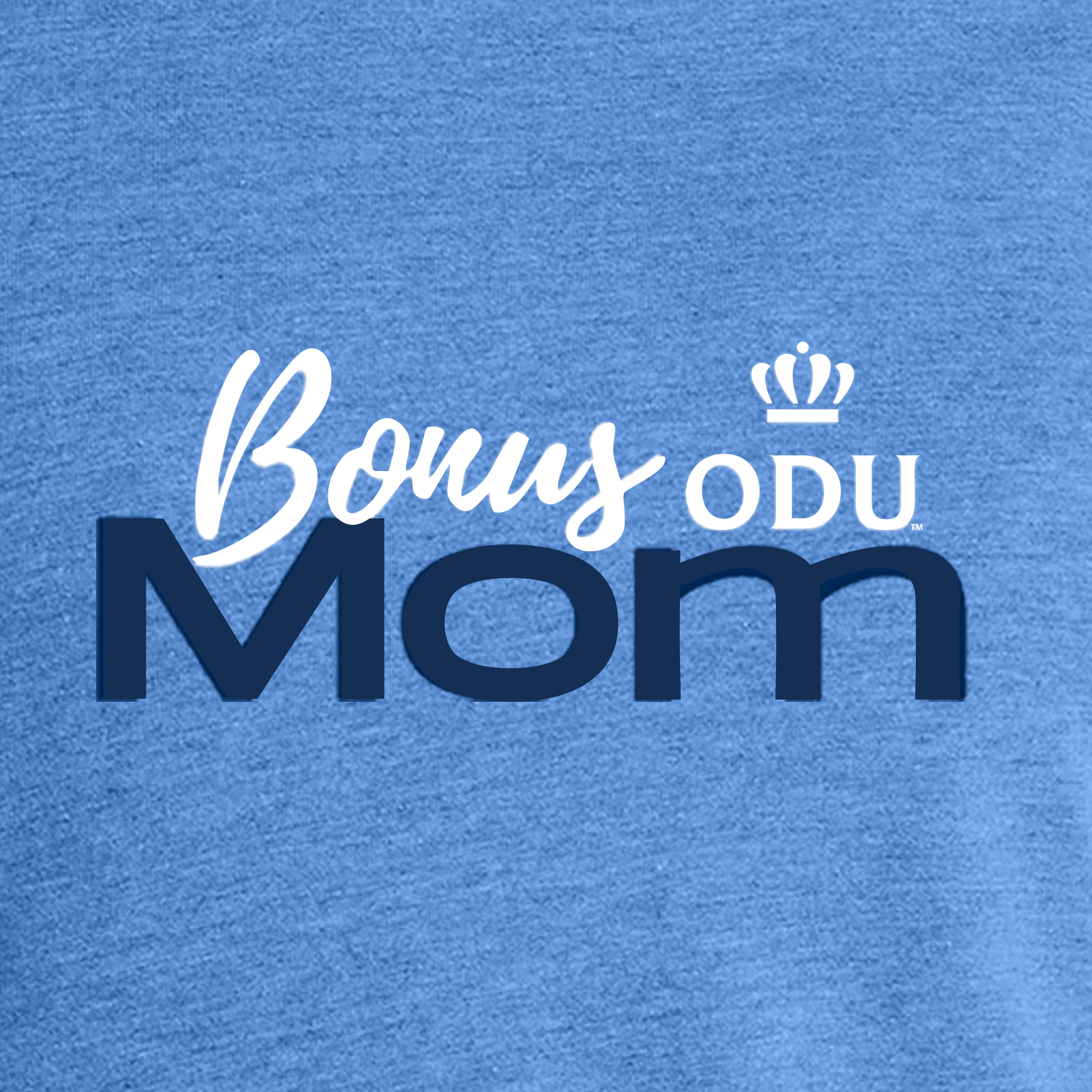 Old Dominion University, ODU, Bonus Mom, Women’s Tri-Blend T-Shirt - Carolina Blue