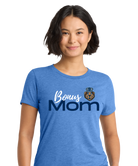 Old Dominion University, ODU Best MOM, Bonus Mom, Women’s Tri-Blend T-Shirt - Carolina Blue