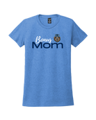 Old Dominion University, ODU Best MOM, Bonus Mom, Women’s Tri-Blend T-Shirt - Carolina Blue