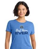 Old Dominion University, ODU, Best Mom Ever, Women’s Tri-Blend T-Shirt - Carolina Blue
