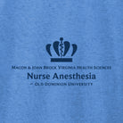 Old Dominion University, Nurse Anesthesia, Women’s Tri-Blend T - Shirt - Carolina Blue