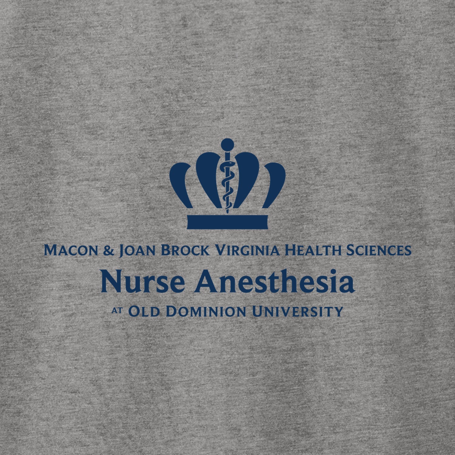 Old Dominion University, Nurse Anesthesia, Women’s Tri-Blend T - Shirt - Grey