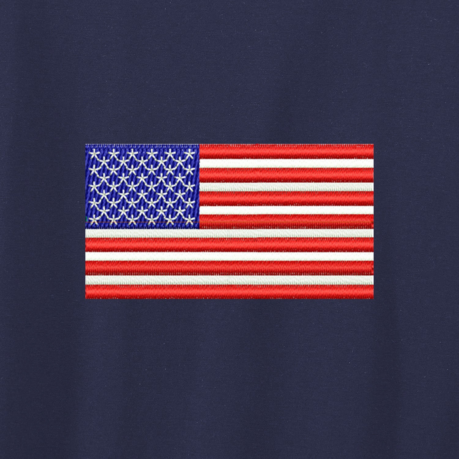 American Flag, Women’s Tri-Blend T-Shirt - navy