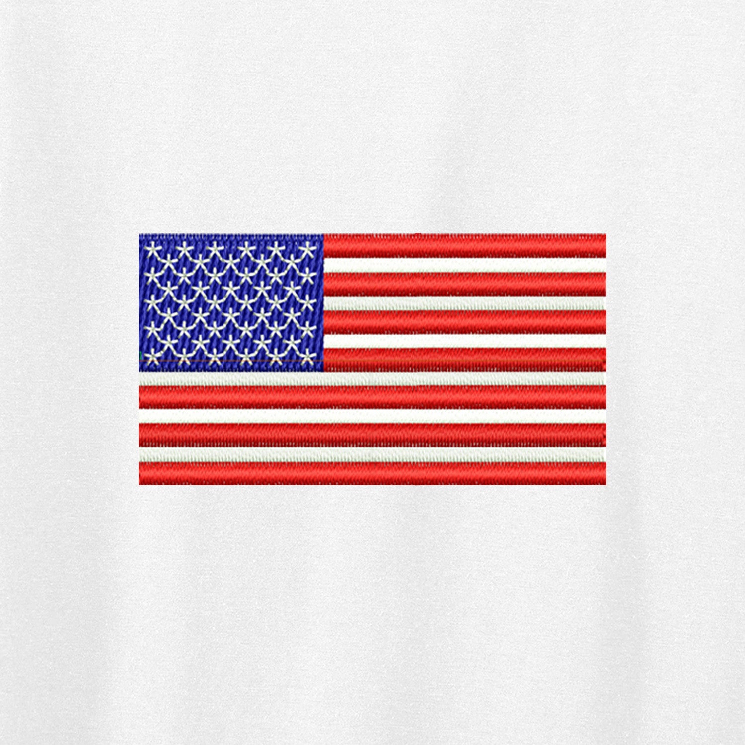 American Flag, Women’s Tri-Blend T-Shirt - White