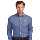 Old Dominion University, ODU, Brooks Brothers® Wrinkle-Free Stretch Pinpoint Dress Shirt - Cobalt Blue