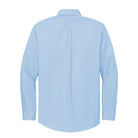 Old Dominion University, Brooks Brothers® Wrinkle-Free Stretch Pinpoint Shirt-Newport Blue - Back