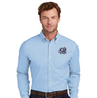 Old Dominion University, Brooks Brothers® Wrinkle-Free Stretch Pinpoint Shirt-Newport Blue