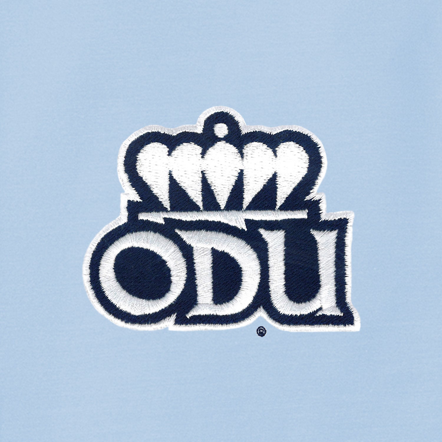 Old Dominion University, ODU Logo, Brooks Brothers® Women’s Wrinkle-Free Stretch Pinpoint Shirt- Newport Blue