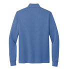 Old Dominion University, Brooks Brothers® Double-Knit 1/4-Zip Sweater- Charter Blue-Back