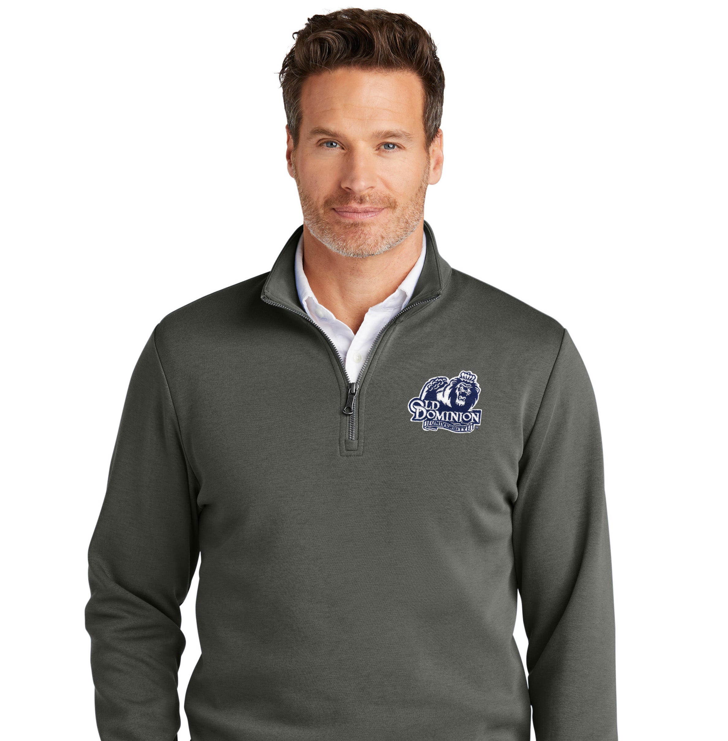 Old Dominion University, Brooks Brothers® Double-Knit 1/4-Zip