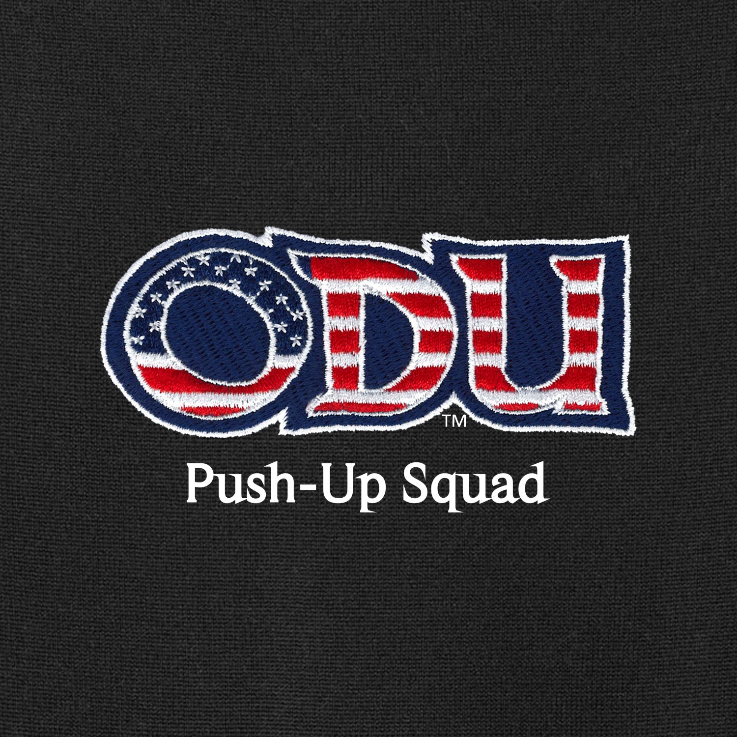 Old Dominion University, ODU Military - Push-Up squad Women’s Washable Merino V-Neck Sweater - Black