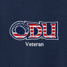 Old Dominion University, ODU Military - Veteran, Women’s Washable Merino V-Neck Sweater - Navy