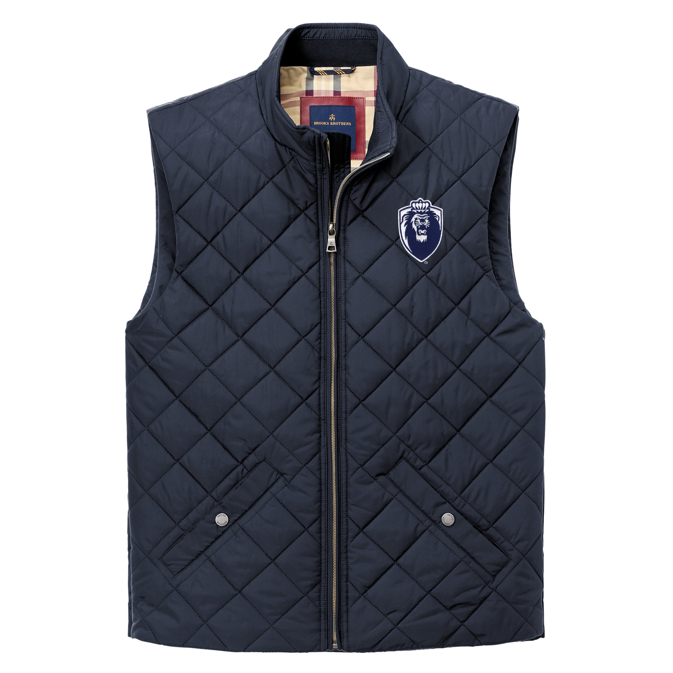 Old Dominion Brooks Brothers® Quilted Vest- Navy