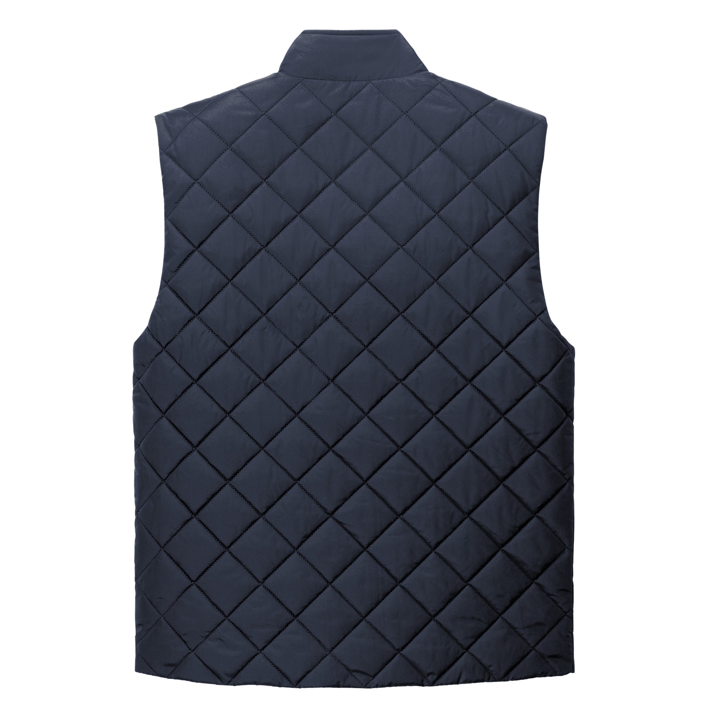 Old Dominion Brooks Brothers® Quilted Vest- Navy- Back