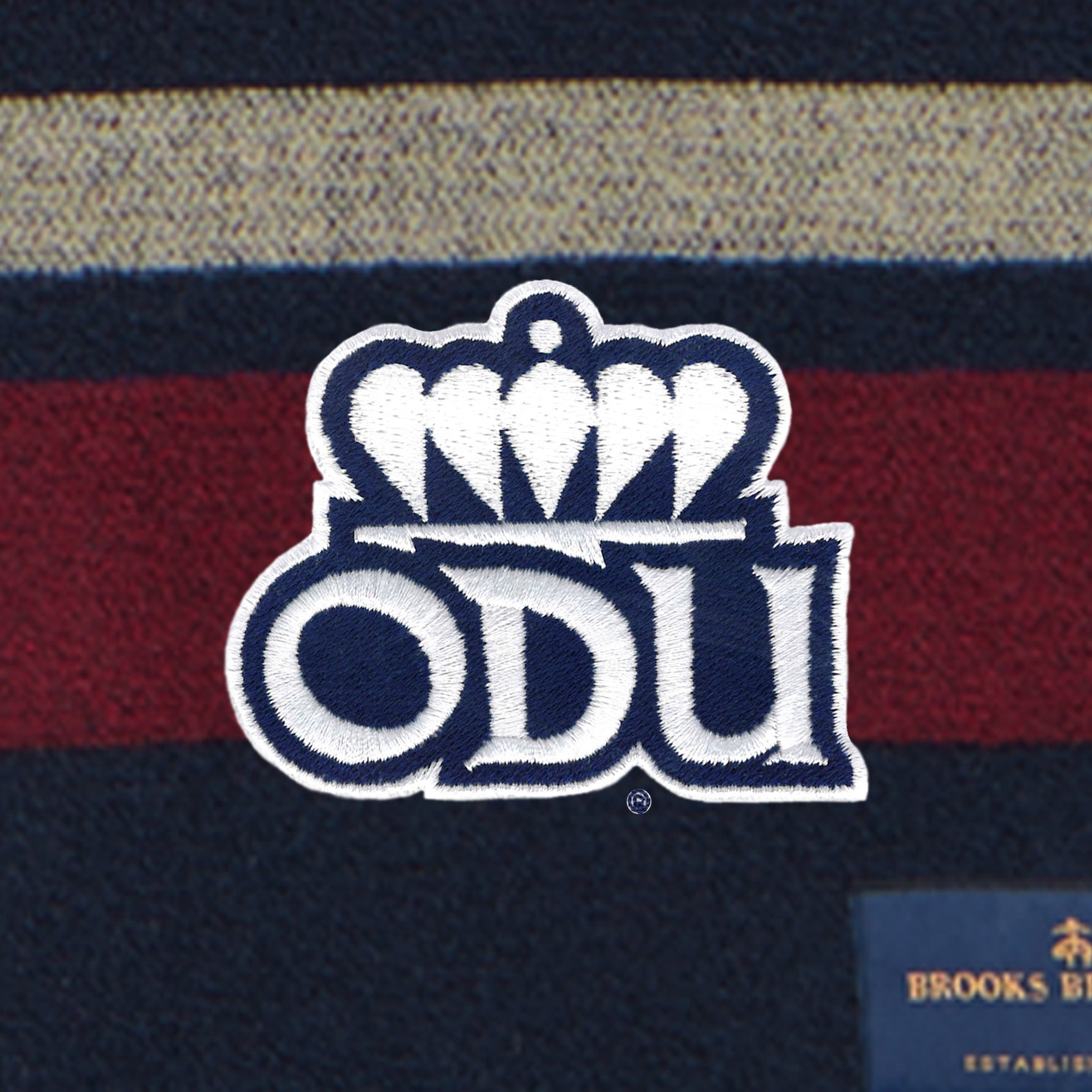 Old Dominion University, ODU  Logo 3, Brooks Brothers® Heritage Blanket
