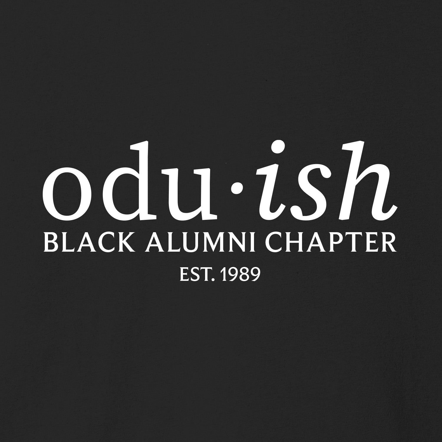 Old Dominion University, Black Alumni Chapter, odu-ish, BELLA+CANVAS ® Unisex Jersey Short Sleeve Tee- Black