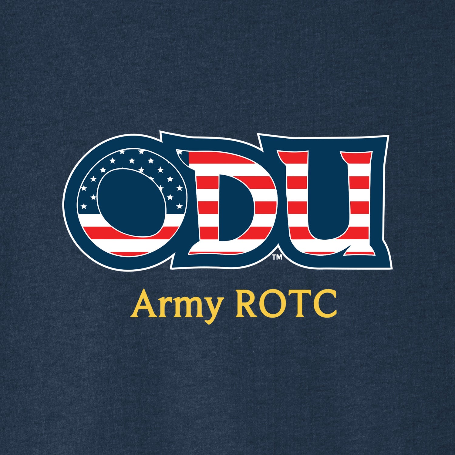 Old Dominion University, ODU Military - Army ROTC, Unisex Jersey Long Sleeve T-Shirt - Navy