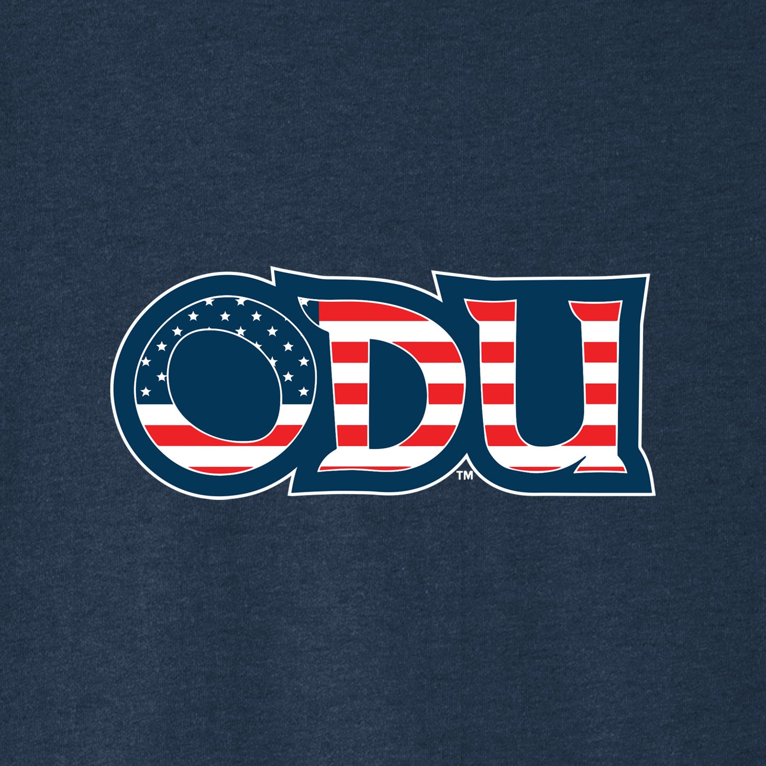 Old Dominion University, ODU Military - Military Logo, Unisex Jersey Long Sleeve T-Shirt - Navy
