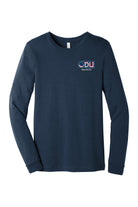 Old Dominion University, ODU Military - Navy ROTC, Unisex Jersey Long Sleeve T-Shirt - Navy