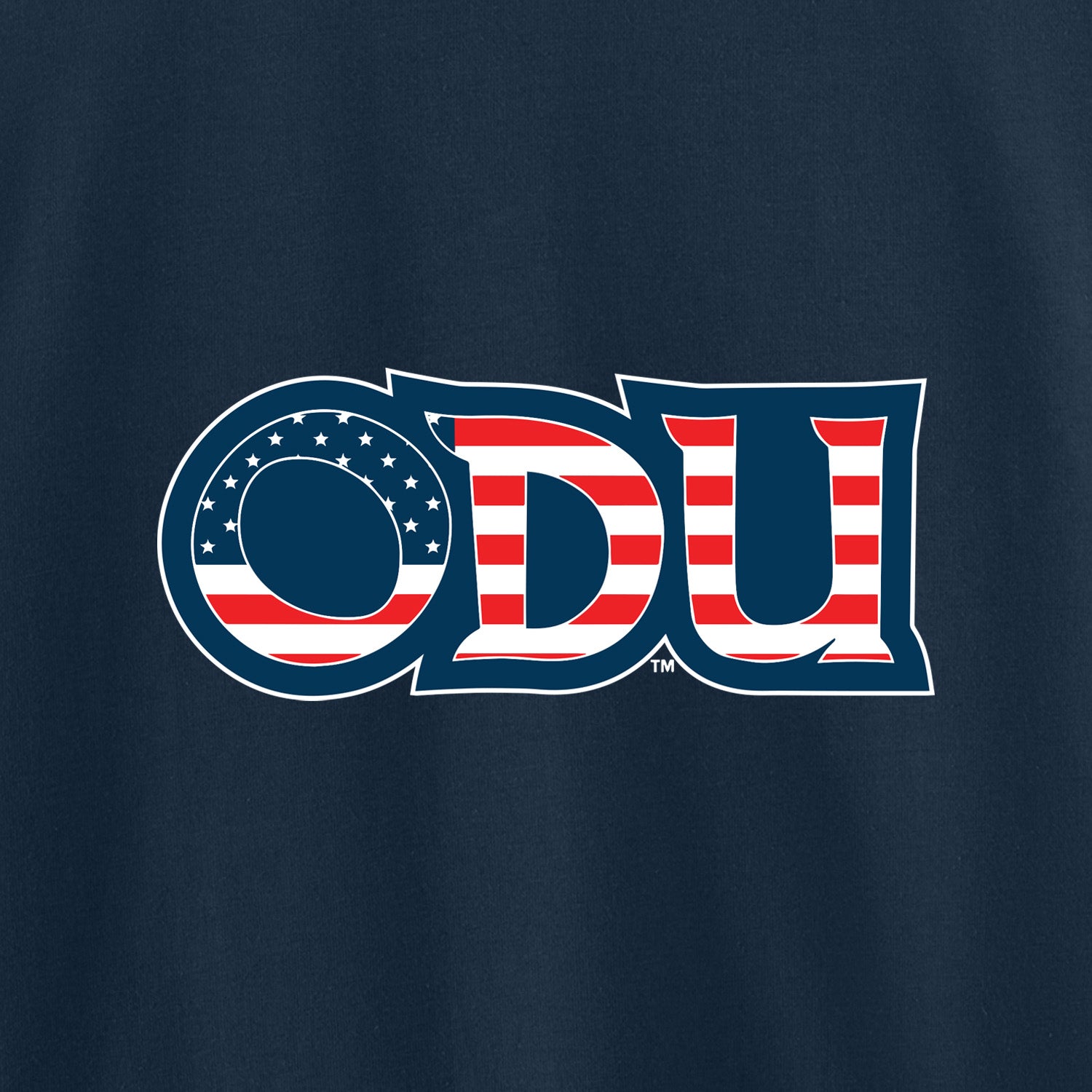 Old Dominion University, ODU Military, BELLA+CANVAS® Women’s 6-Ounce Heavyweight T-Shirt - Navy