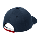 Old Dominion University, U.S. Flag, Sandwich Bill Cap with Striped Closure - Navy