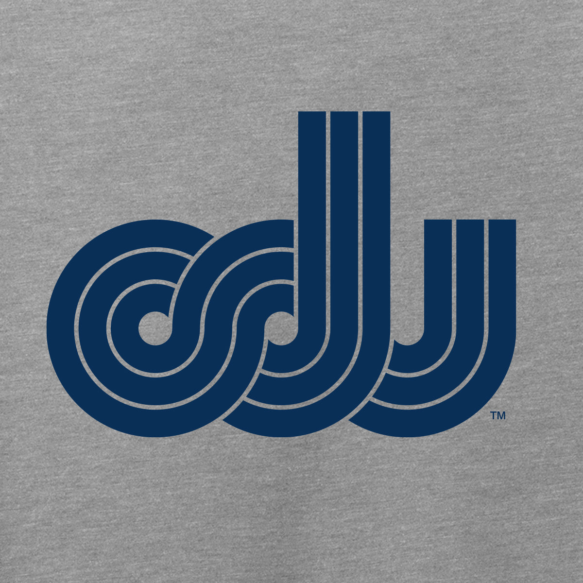 Old Dominion University, ODU Vintage Logo, District® Women’s Perfect Tri® Midi Long Sleeve T-Shirt- Grey