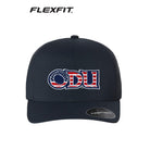 Old Dominion University, ODU Military - Military Logo, Flexfit - Delta® Seamless Cap -  Navy