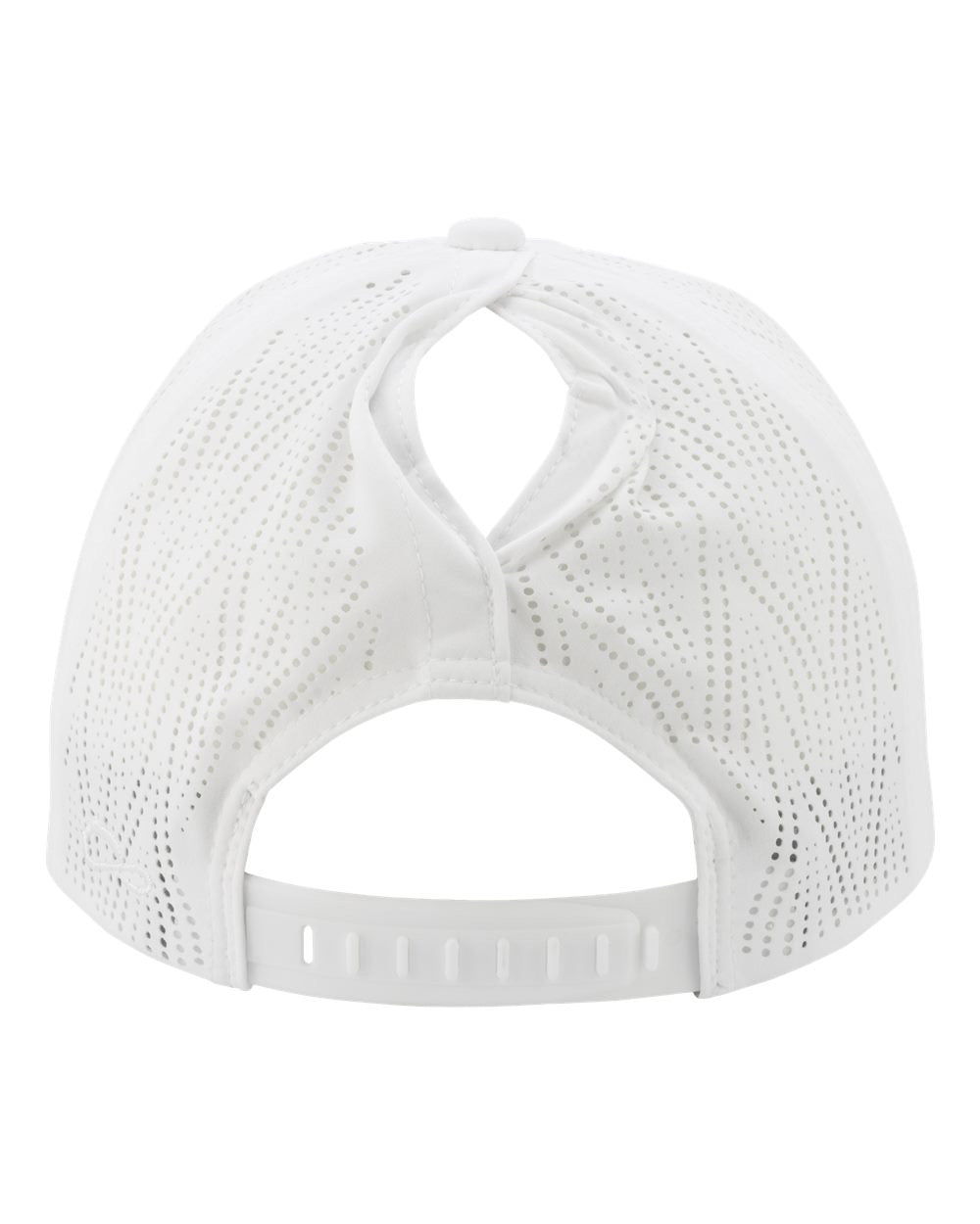Old Dominion University, Vintage, Women's Perforated Performance Cap White