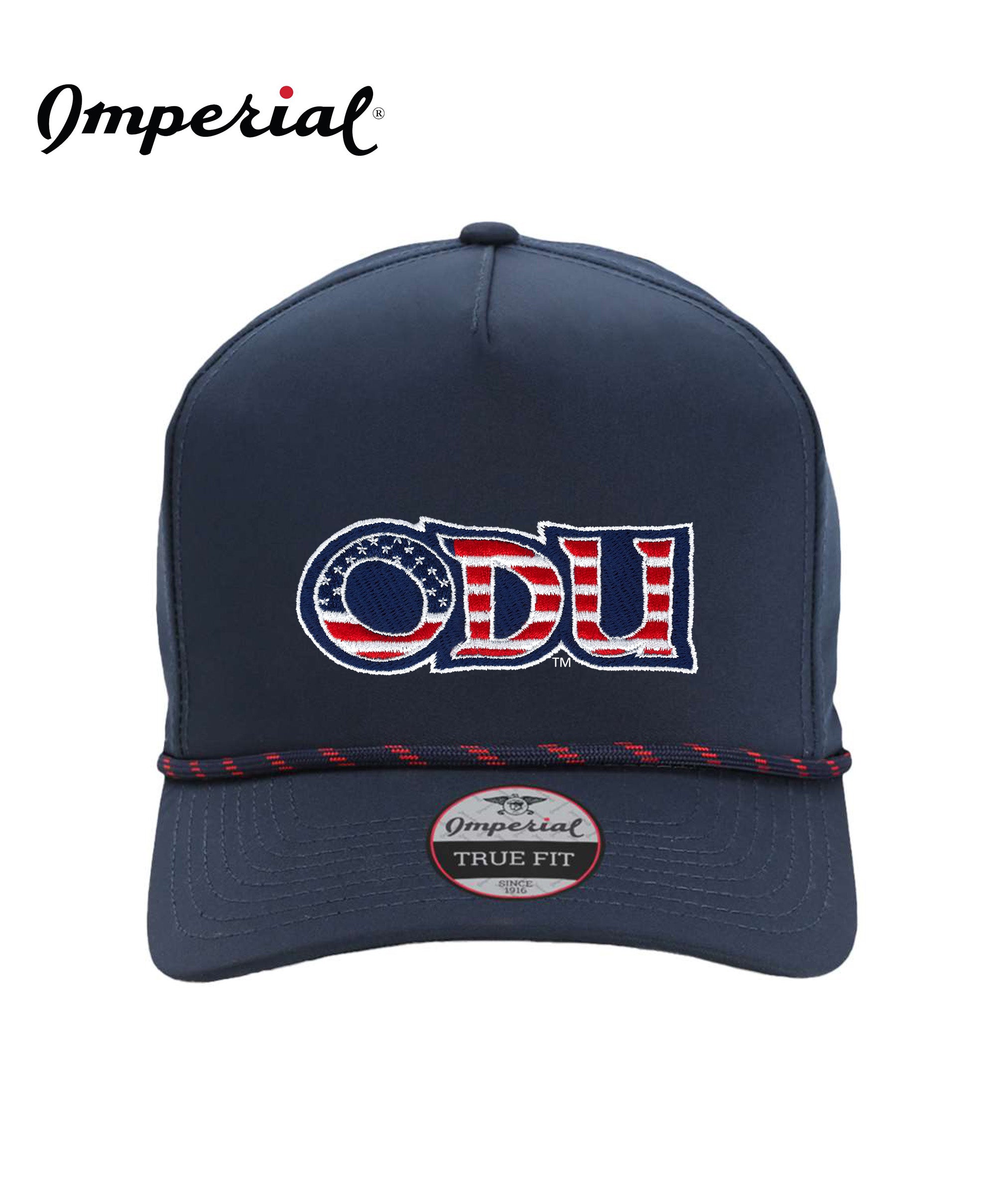 Old Dominion University, ODU Military - Military Logo, Imperial - The Wrightson Cap - Navy