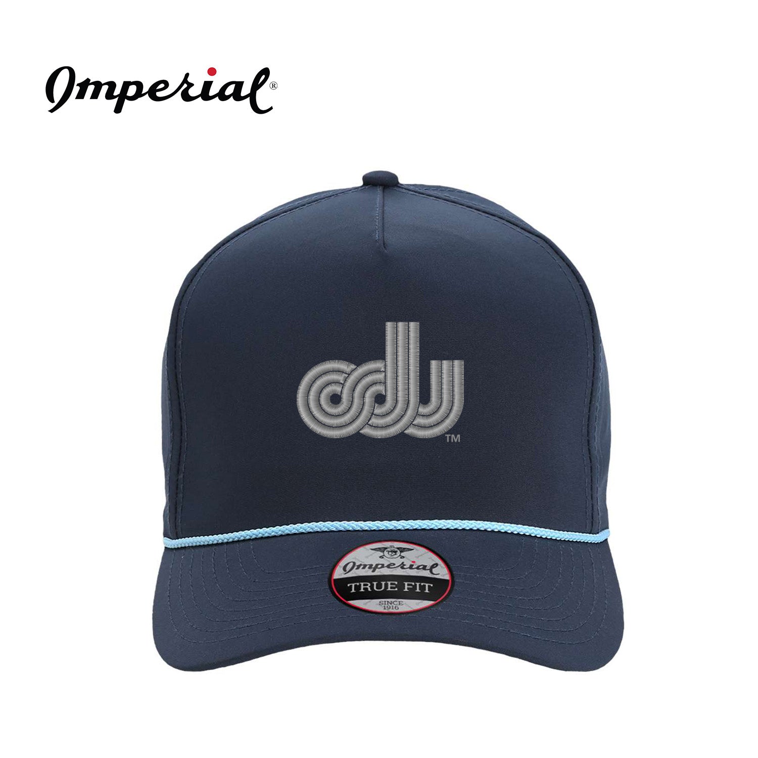 Old Dominion University, ODU Vintage Logo, Imperial, The Wrightson Cap - Navy