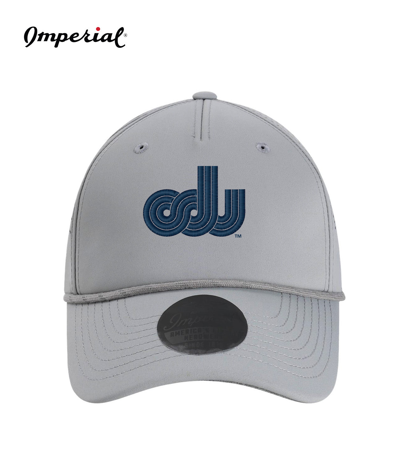 Old Dominion University, ODU Vintage8, Imperial - The Dyno Cap - Grey