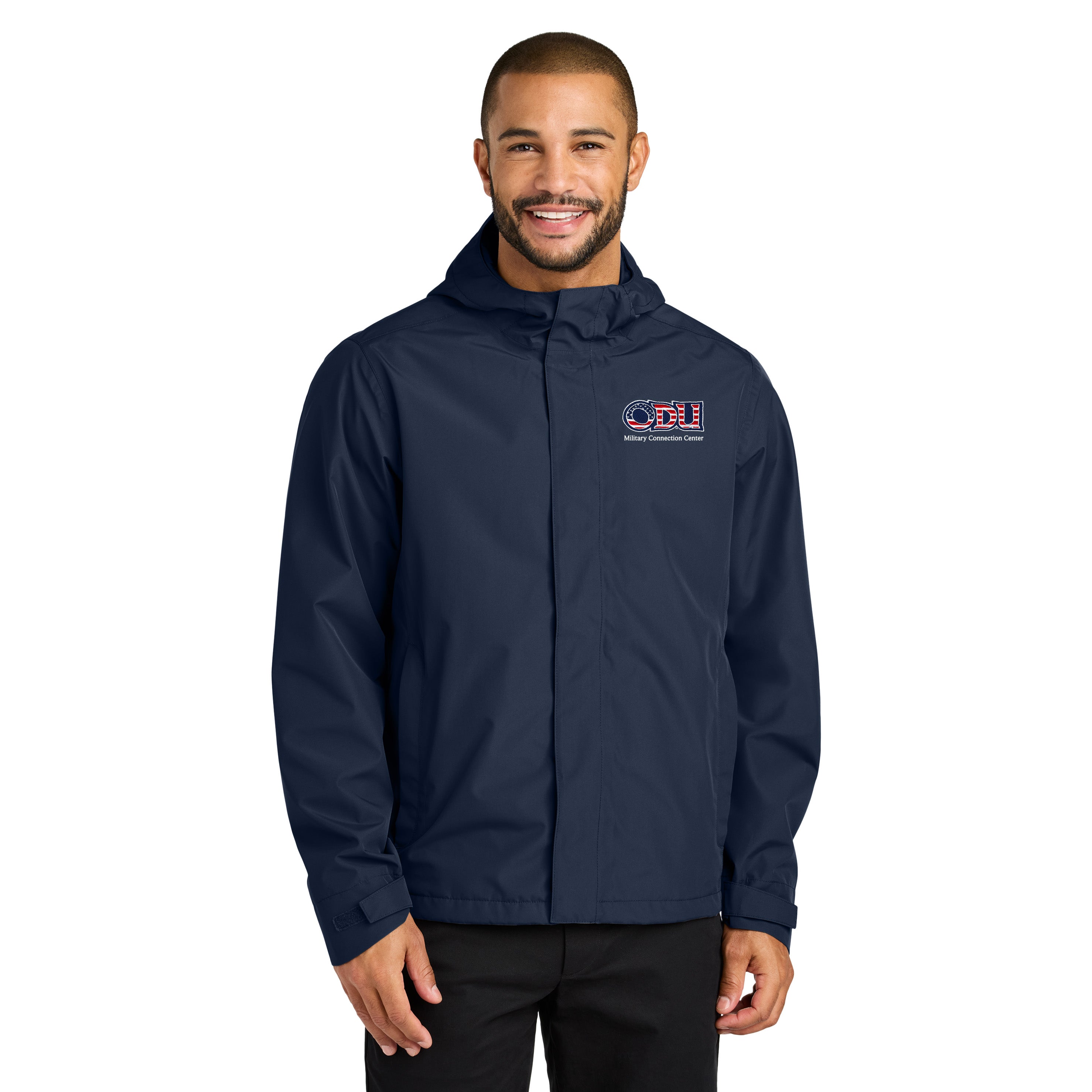 Old Dominion University, ODU Military - Military Connection Center, C-FREE® Rain Jacket - Navy