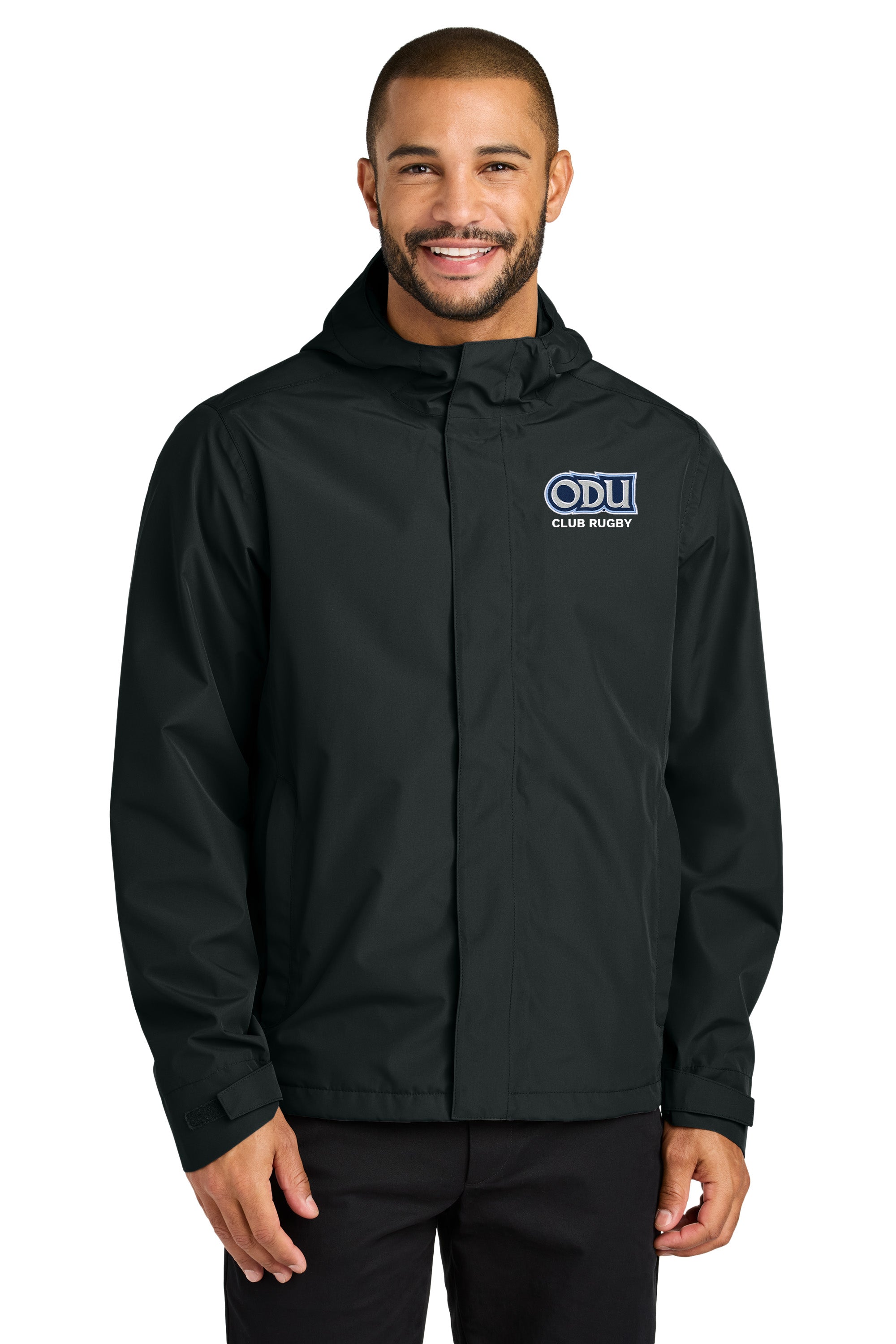 Old Dominion University, Club Sports - Rugby, C-FREE® Rain Jacket - Black