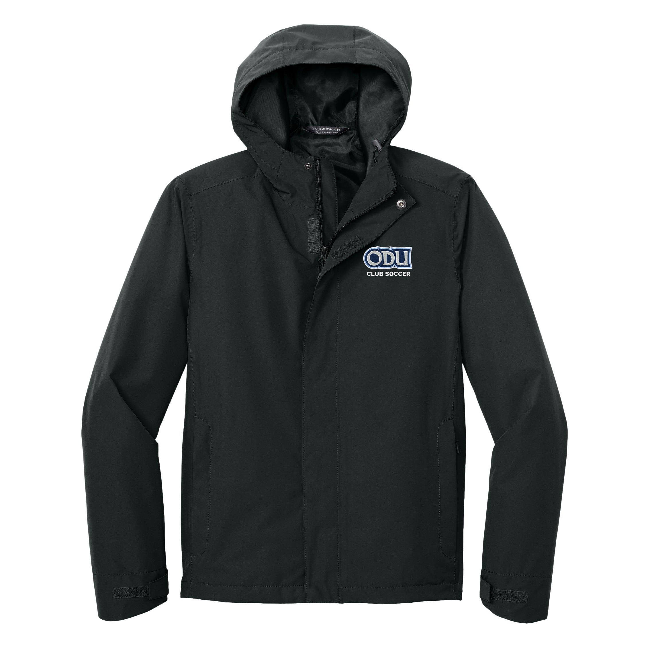 Old Dominion University, Club Sports - Soccer, C-FREE® Rain Jacket - Black