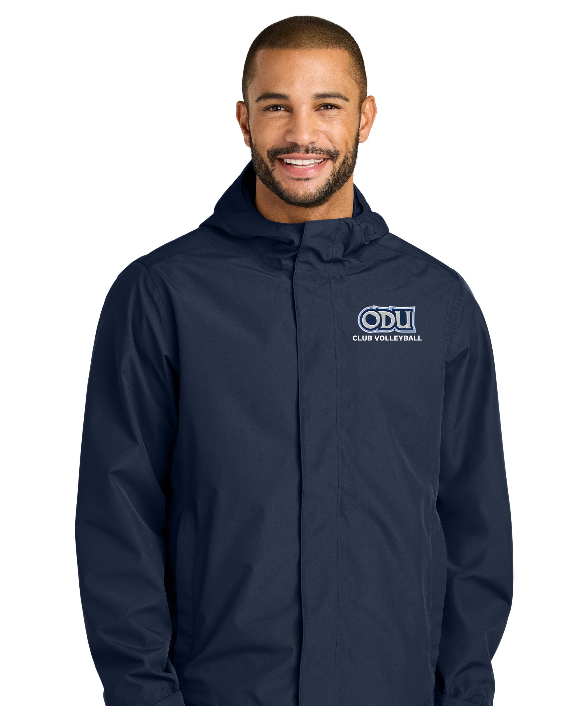 Old Dominion University, Club Sports - Volleyball, C-FREE® Rain Jacket - Navy