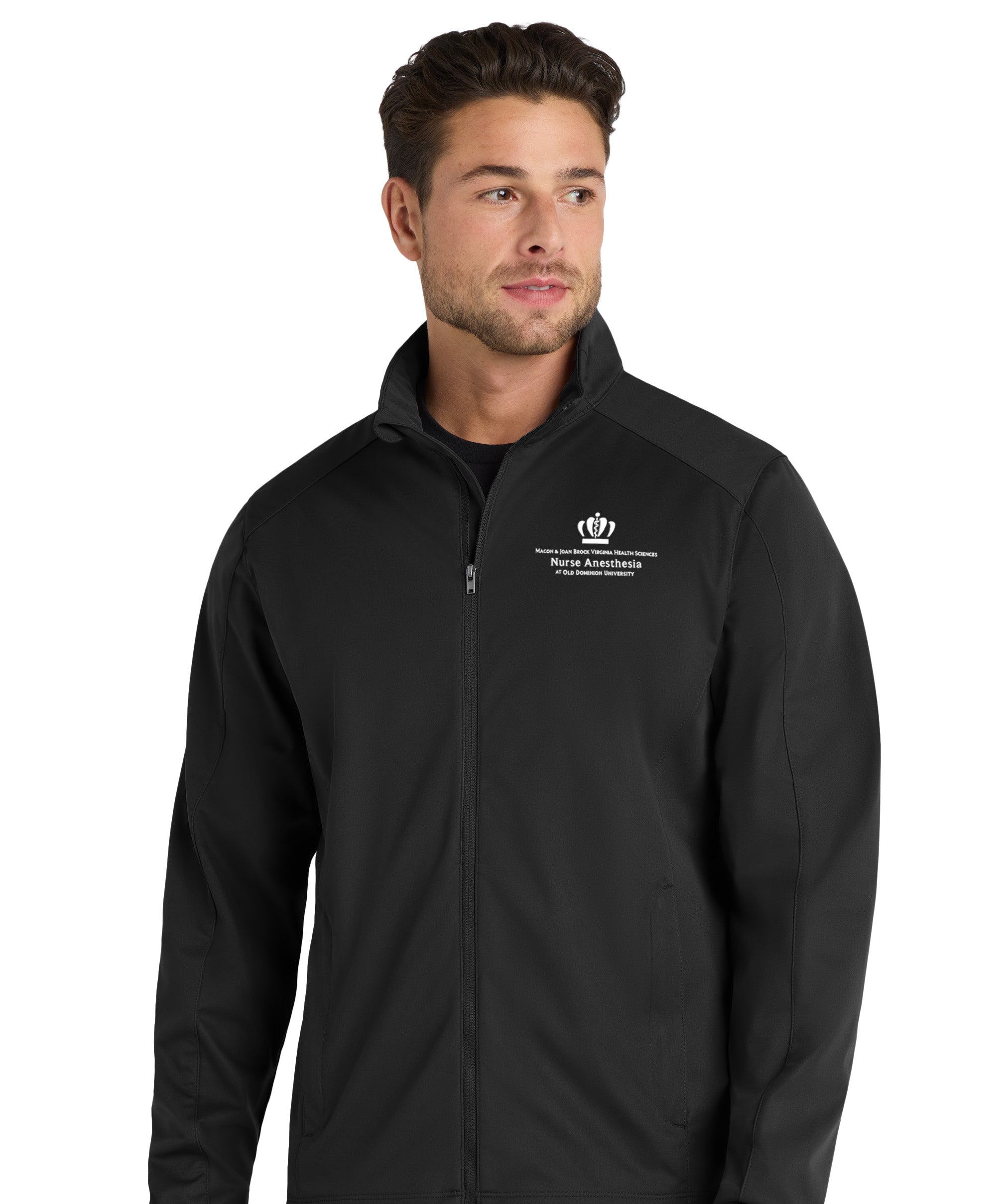 Old Dominion University, Nurse Anesthesia, Active Soft Shell Jacket - Black