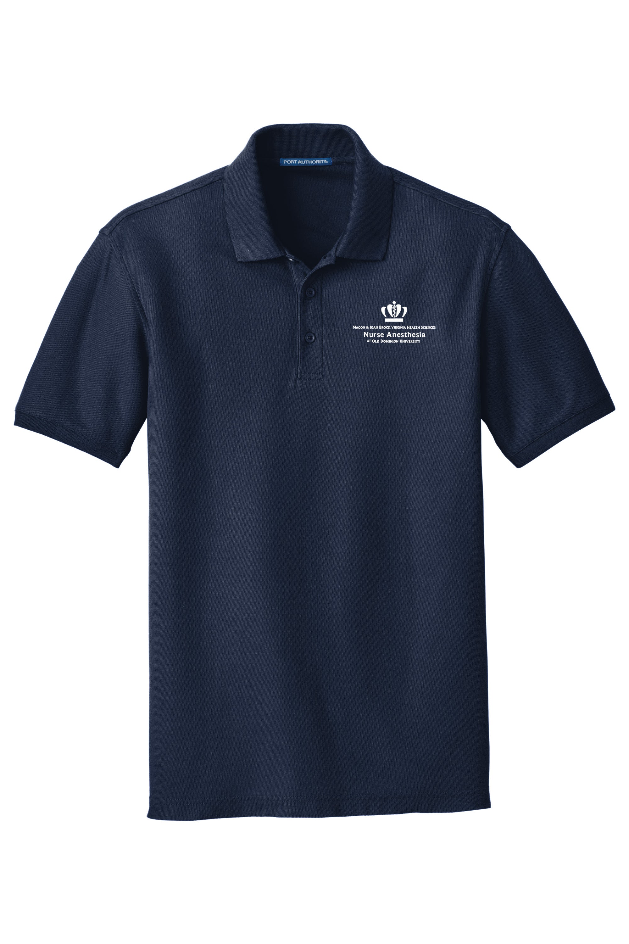 Old Dominion University, Nurse Anesthesia, Core Classic Pique Polo - Navy