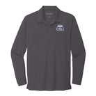 ODU UV Micro-Mesh Long Sleeve Polo Shirt- Graphite