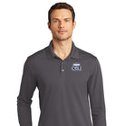 ODU UV Micro-Mesh Long Sleeve Polo Shirt- Graphite