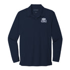 ODU UV Micro-Mesh Long Sleeve Polo Shirt- Navy